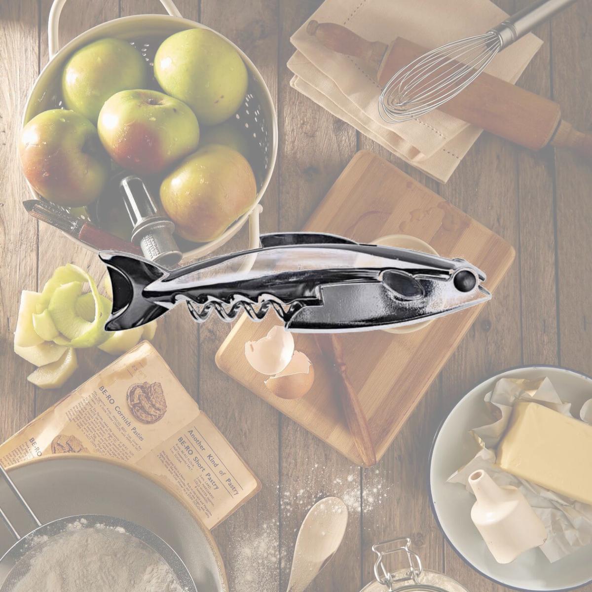 Picture of Bary3 6026064 Stainless Steel Waiters Corkscrew - Silver