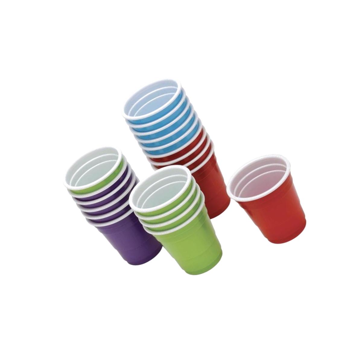 Picture of Kolorae 6025864 Polypropylene Disposable Shot Glass - Assorted