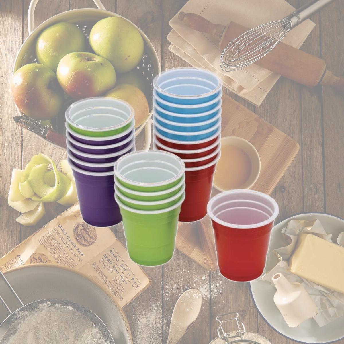 Picture of Kolorae 6025864 Polypropylene Disposable Shot Glass - Assorted