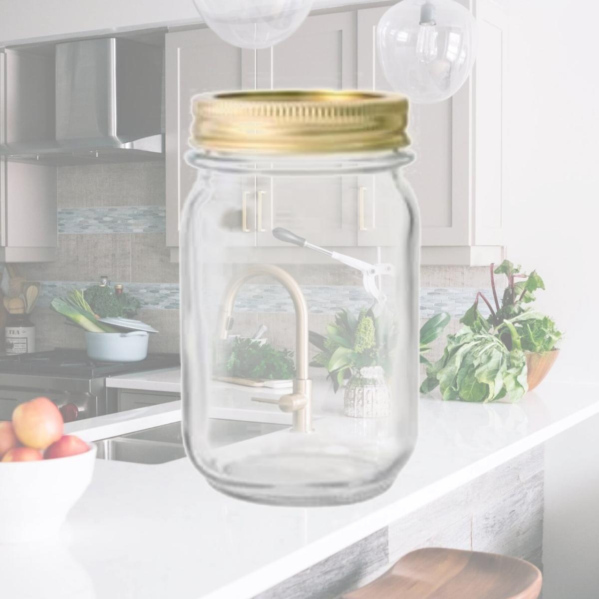 Picture of Anchor Hocking 6061685 1 Pint Regular Mouth Canning Jar - Pack of 12