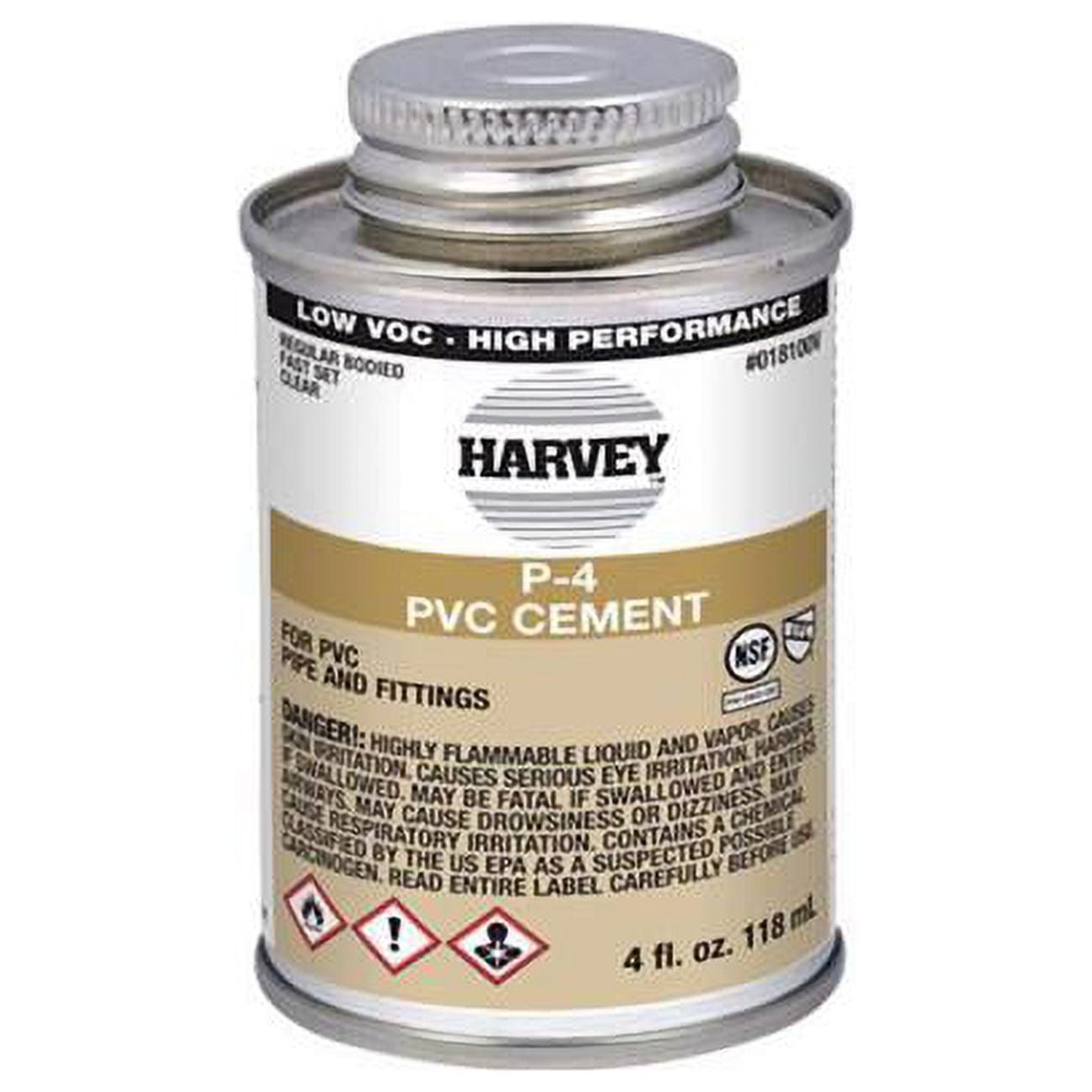 UPC 078864000016 product image for 4014672 4 oz 420 VOC Harvey Cement for PVC - Clear | upcitemdb.com