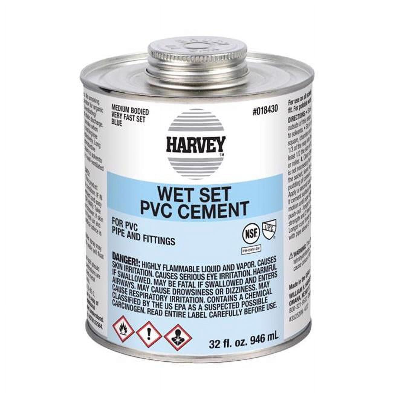 UPC 078864000054 product image for 4014678 32 oz Harvey Cement for PVC - Clear | upcitemdb.com