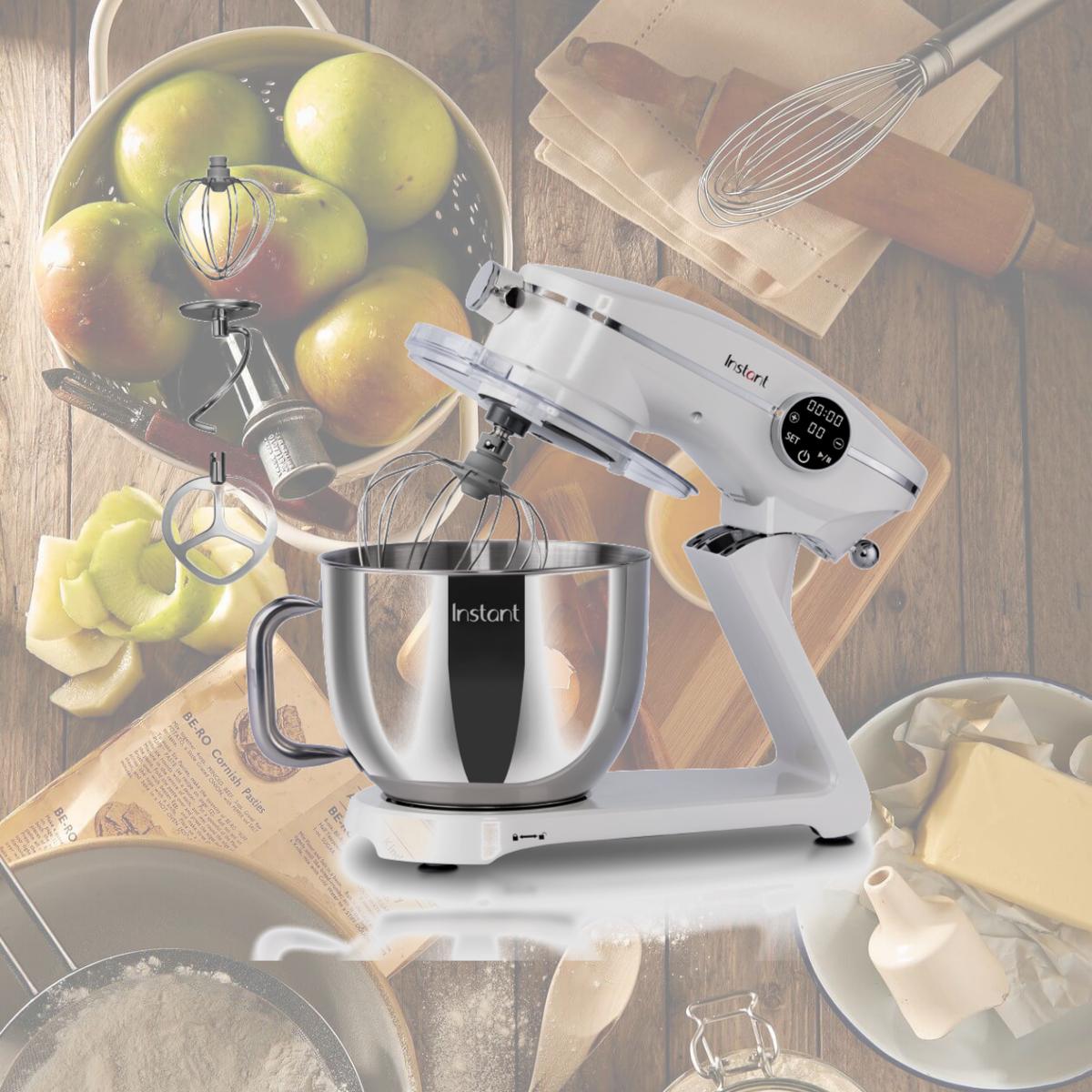 Picture of Instant Brands 6062502 7.4 Quart 10 Speed Pearl Stand Mixer