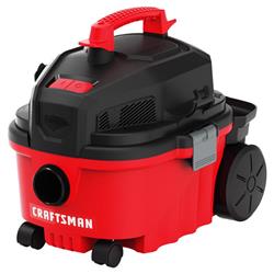 UPC 648846007441 product image for 2027722 4 gal 120V 5 HP Corded Wet & Dry Vacuum, Black & Red | upcitemdb.com