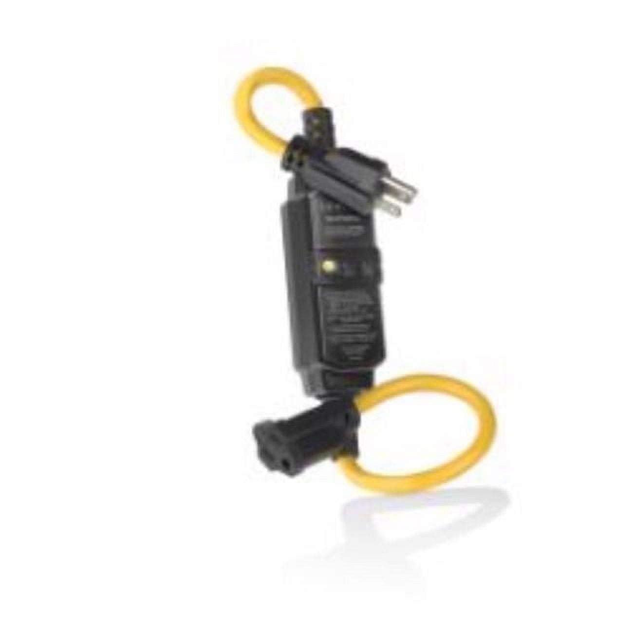 UPC 078477682951 product image for Leviton 3011686 2 ft. 14-3 SJTW Indoor or Outdoor Black GFCI Extension Cord | upcitemdb.com