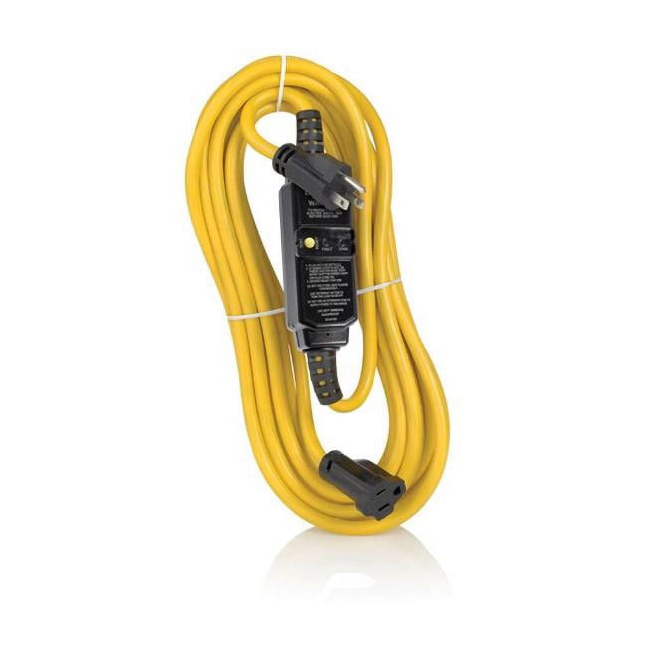 UPC 078477682982 product image for Leviton 3011646 25 ft. 14-3 SJTW Outdoor Black & Yellow Extension Cord | upcitemdb.com