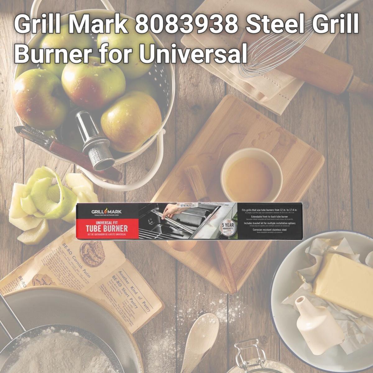 Picture of Grill Mark 8083938 Steel Grill Burner for Universal