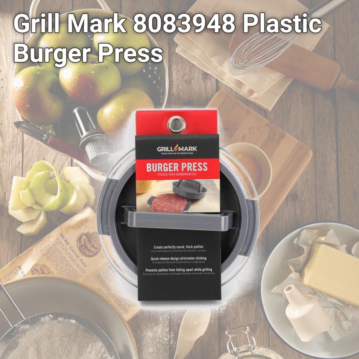 Picture of Grill Mark 8083948 Plastic Burger Press