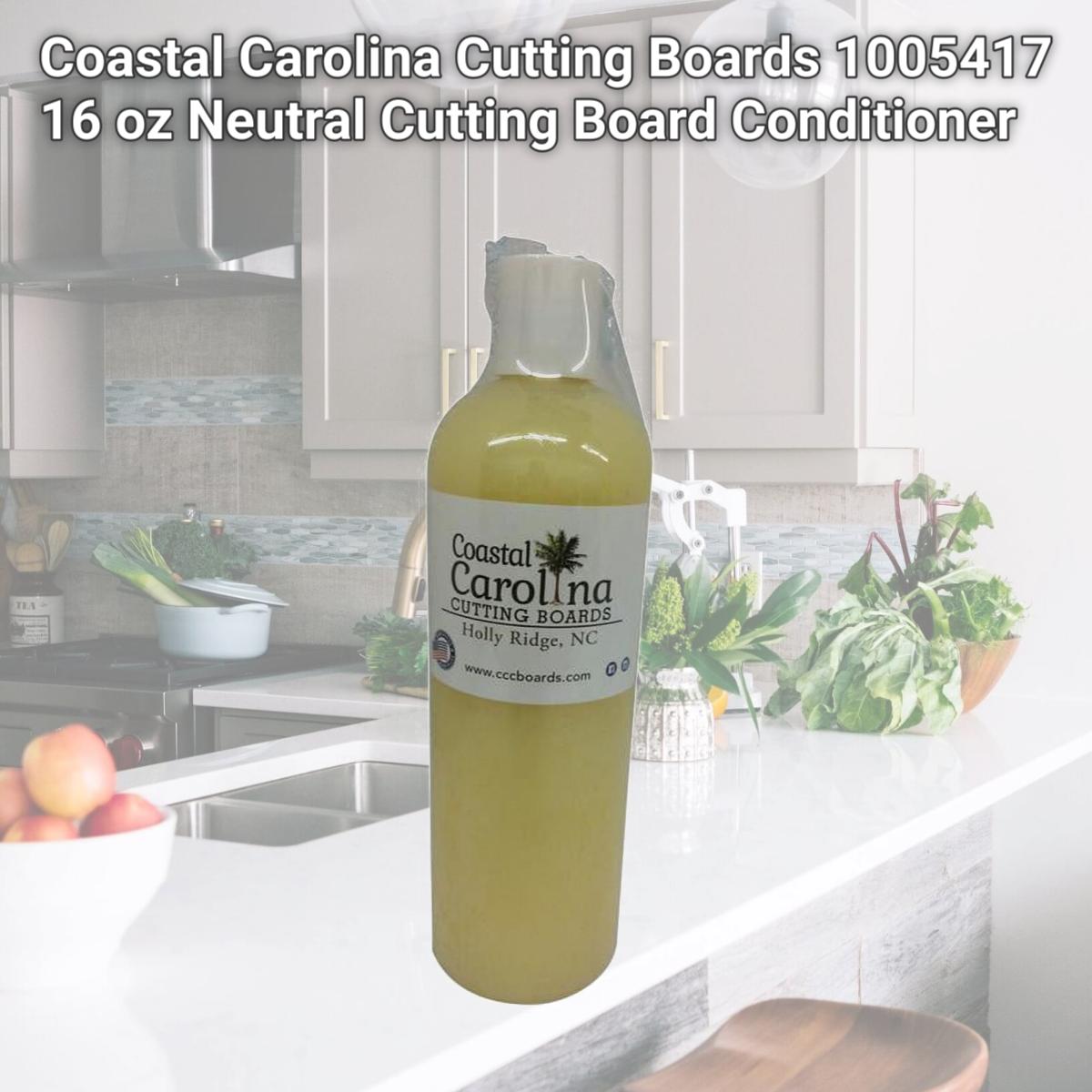Picture of Coastal Carolina Cutting Boards 1005417 16 oz Neutral Cutting Board Conditioner