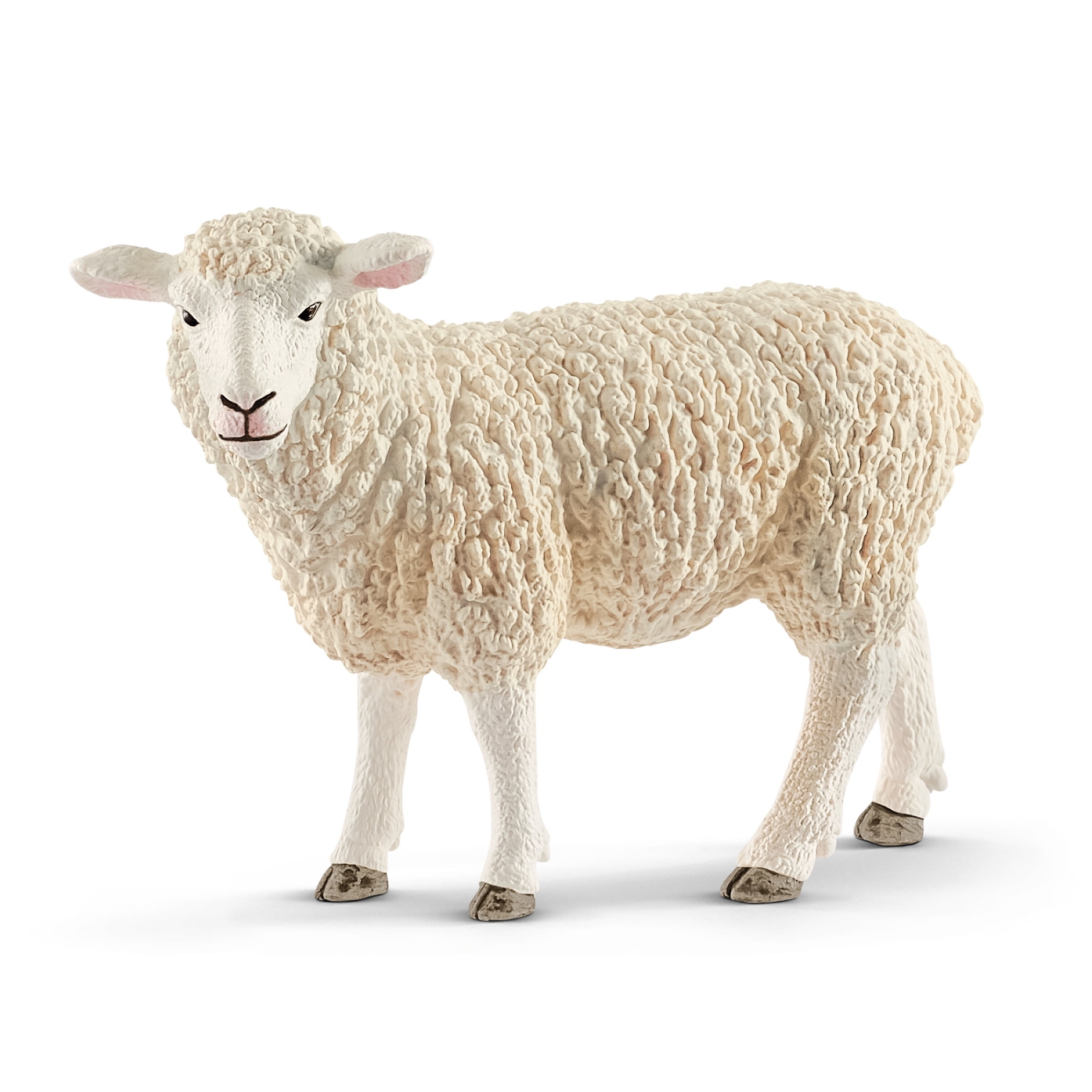 9019175 Farm World Sheep Toy Plastic, White - Pack of 5