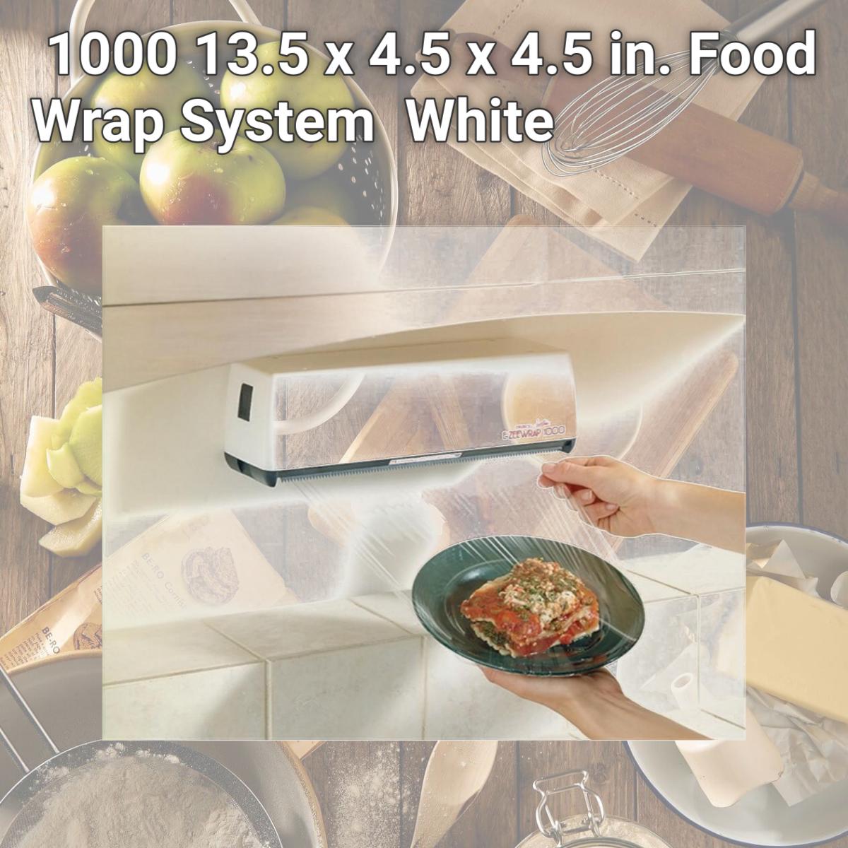 Picture of Ezee Wrap 1000 13.5 x 4.5 x 4.5 in. Food Wrap System  White
