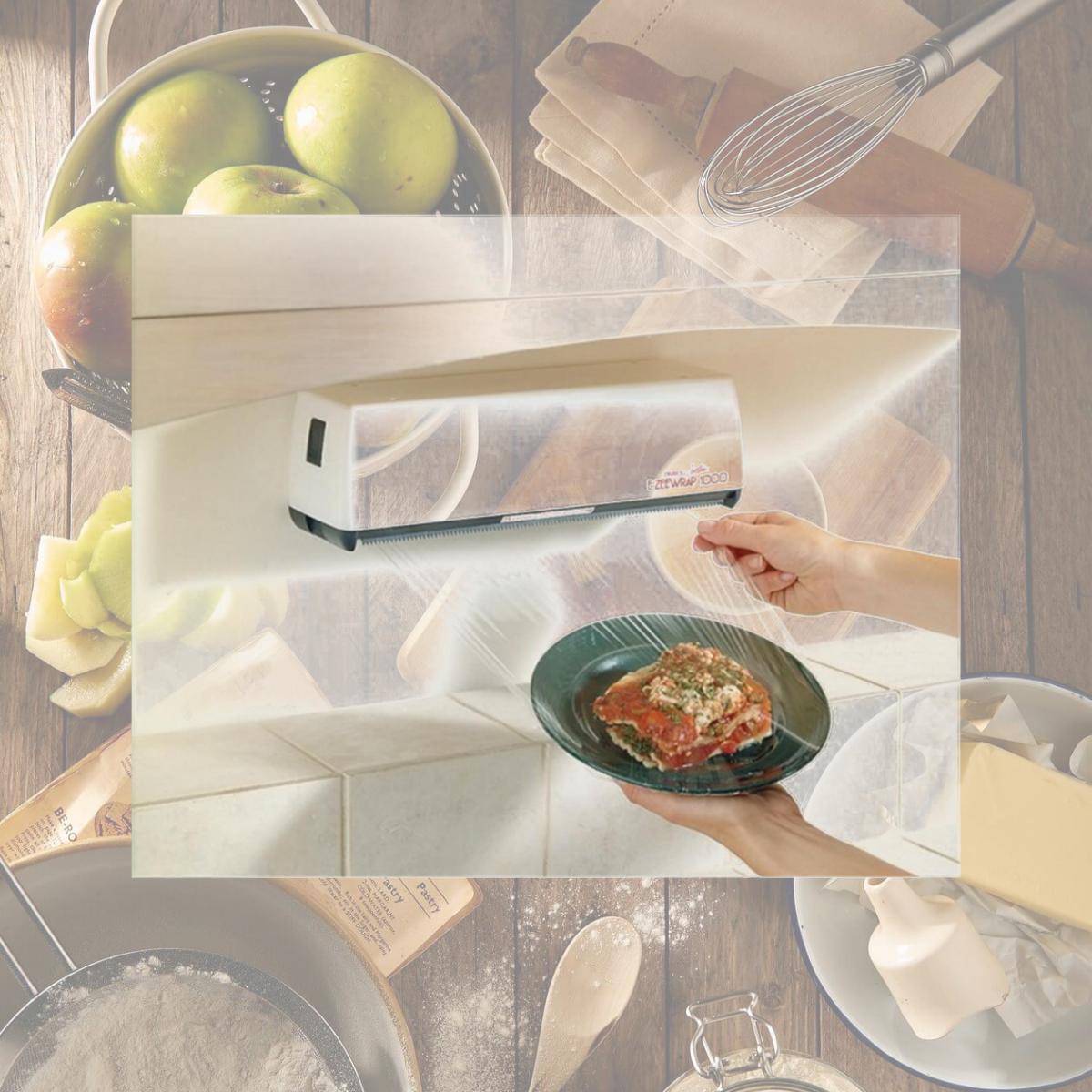 Picture of Ezee Wrap 1000 13.5 x 4.5 x 4.5 in. Food Wrap System  White