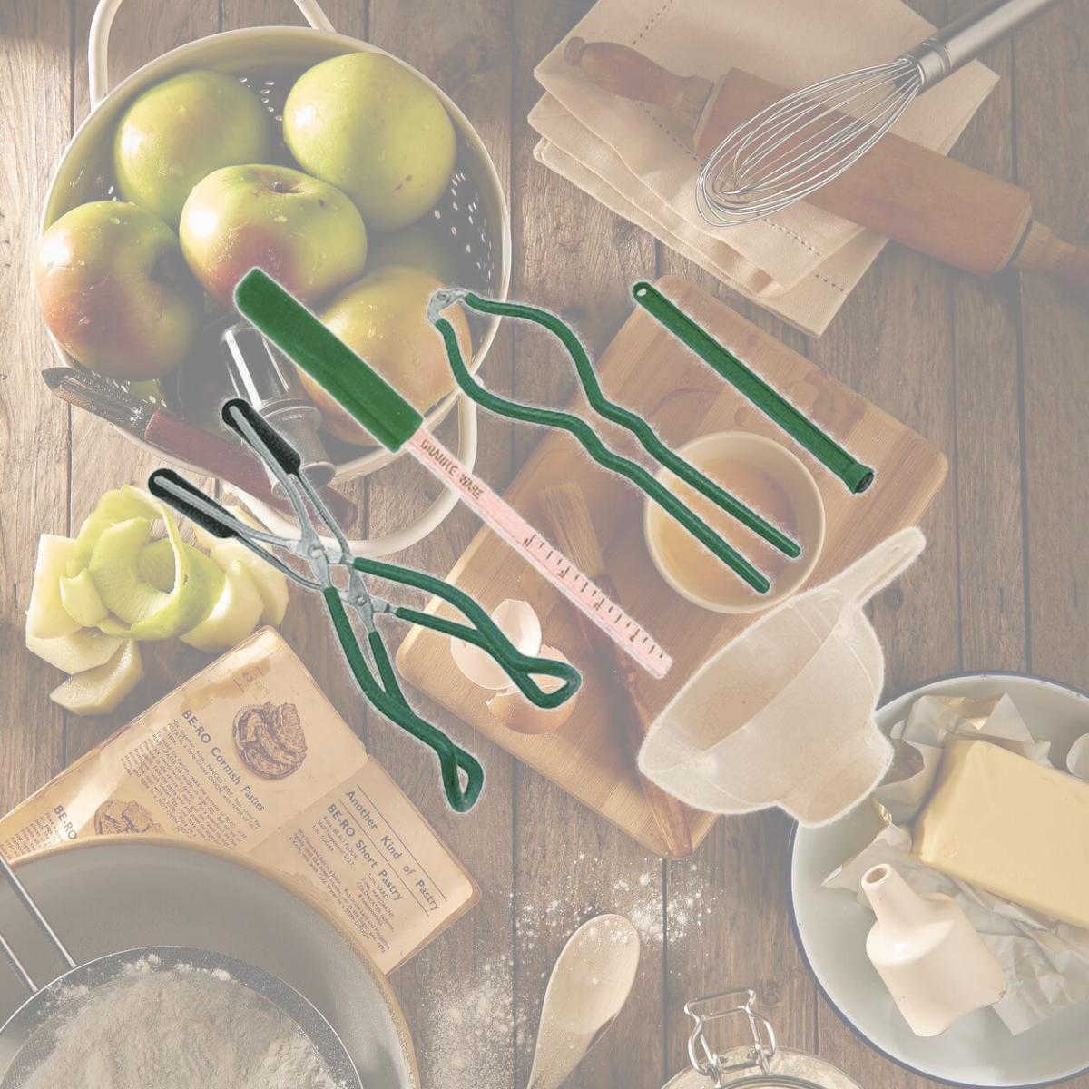 Picture of Granite Ware 6824155 Wide Mouth Canning Tool Set, Green - 5 Piece