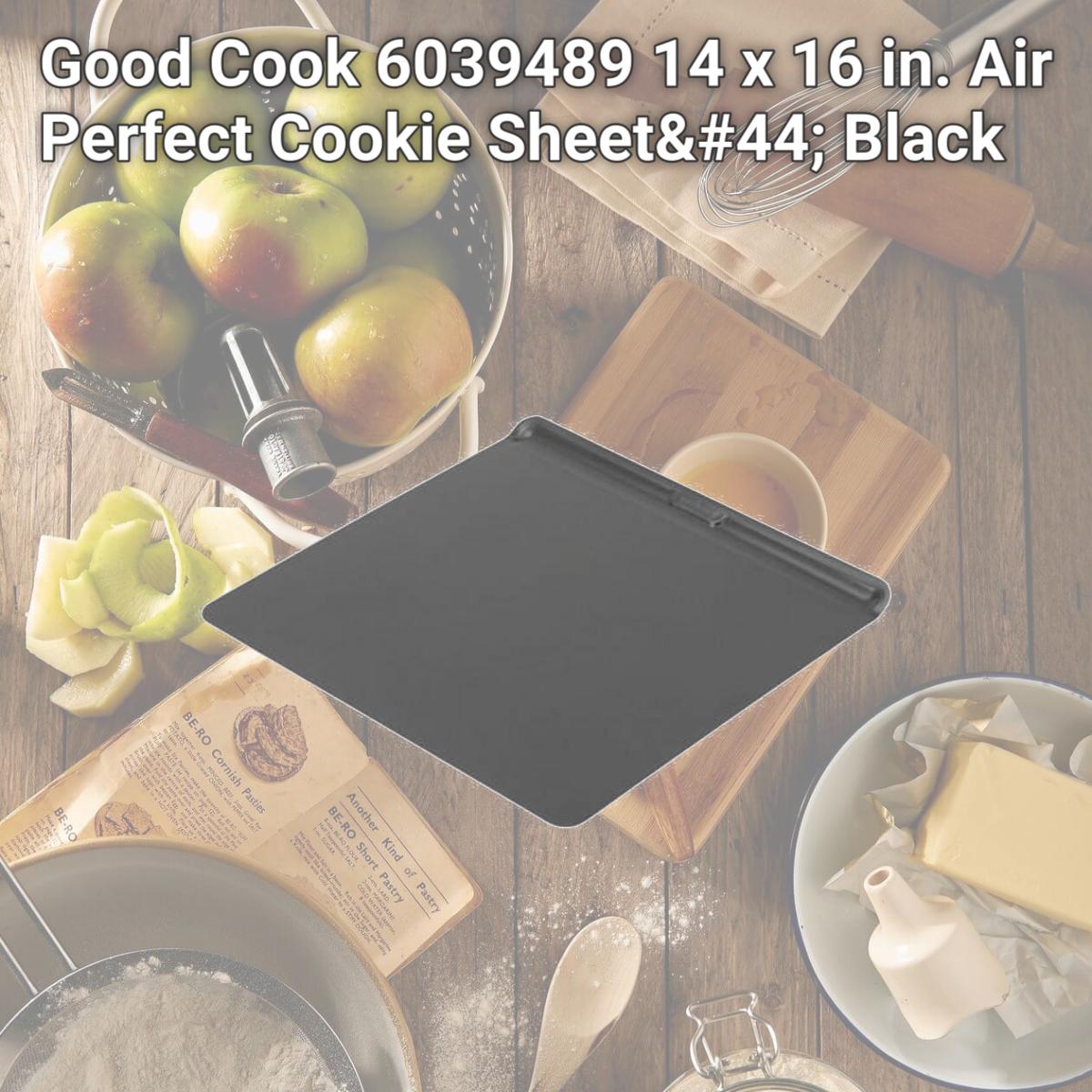 Picture of Good Cook 6039489 14 x 16 in. Air Perfect Cookie Sheet, Black