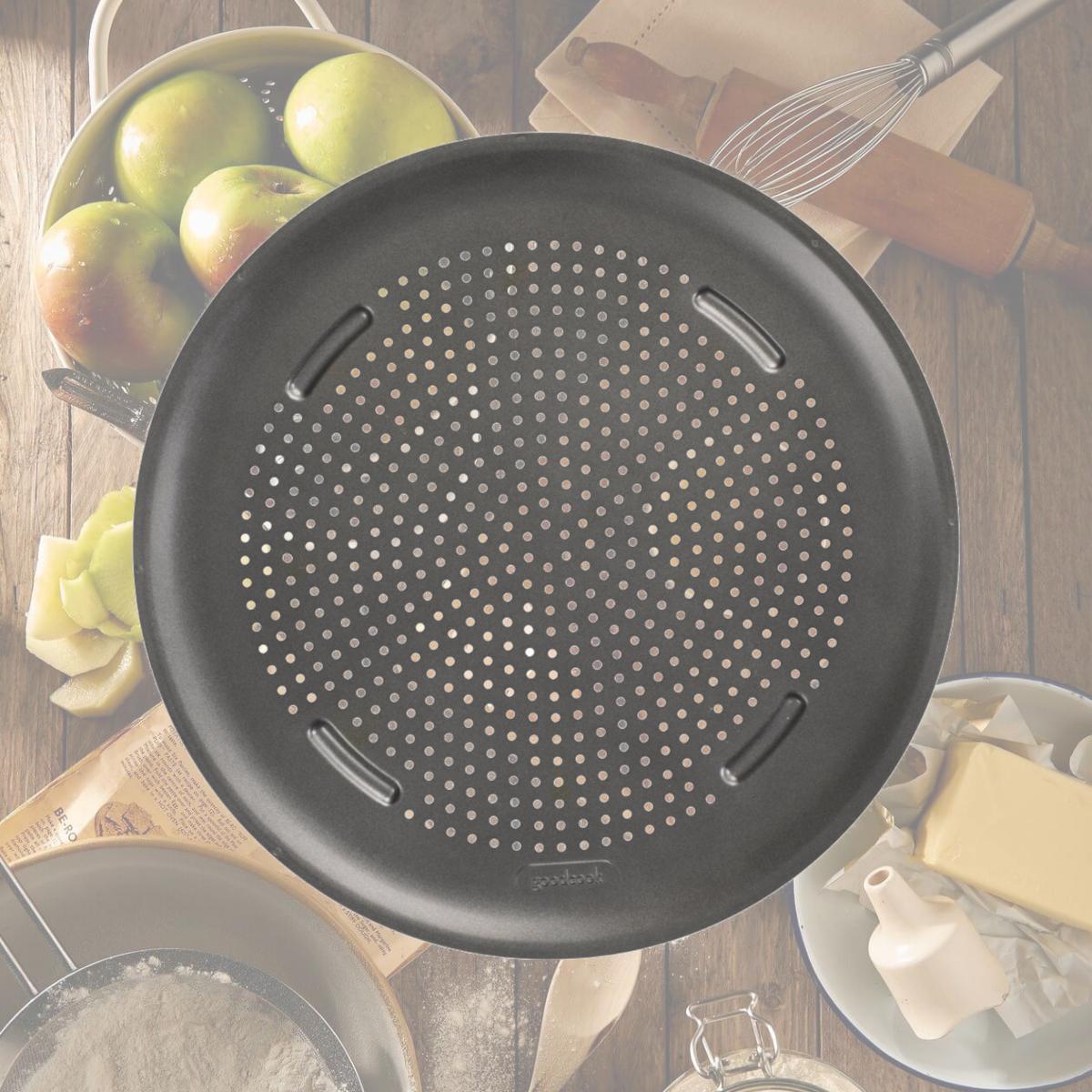 Picture of Good Cook 6039491 15.75 in. Air Perfect Pizza Pan, Black