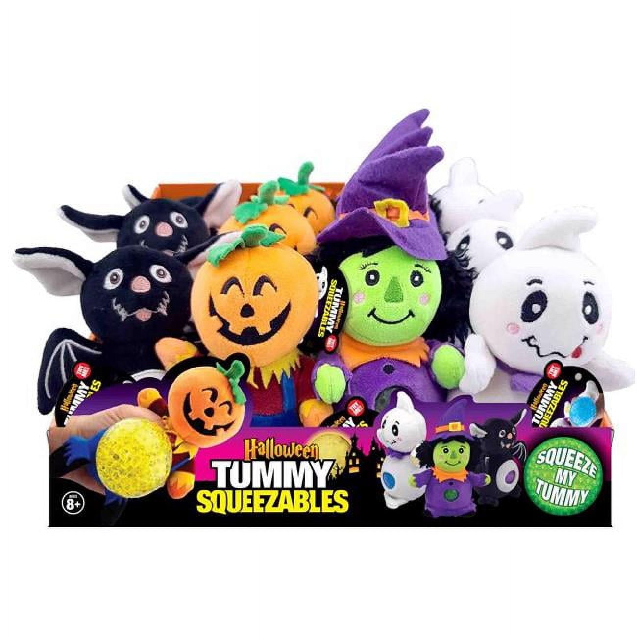 6061135 Halloween Tummy Squeezables Plush Toy - Pack of 12