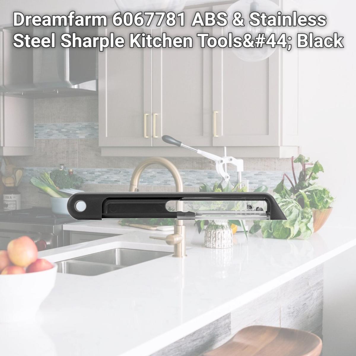 Picture of Dreamfarm 6067781 ABS & Stainless Steel Sharple Kitchen Tools, Black
