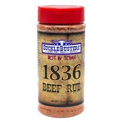 SuckleBusters 1836 Beef Rub 12 oz