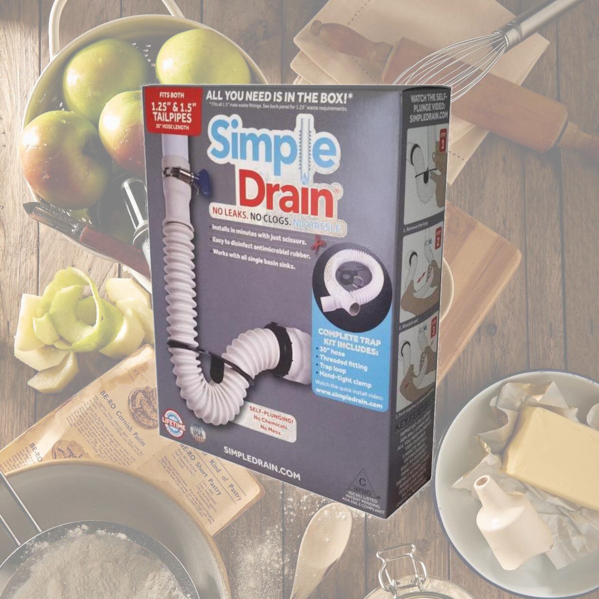 Picture of Simple Drain 4005661 Rubber Sink Drain Kit