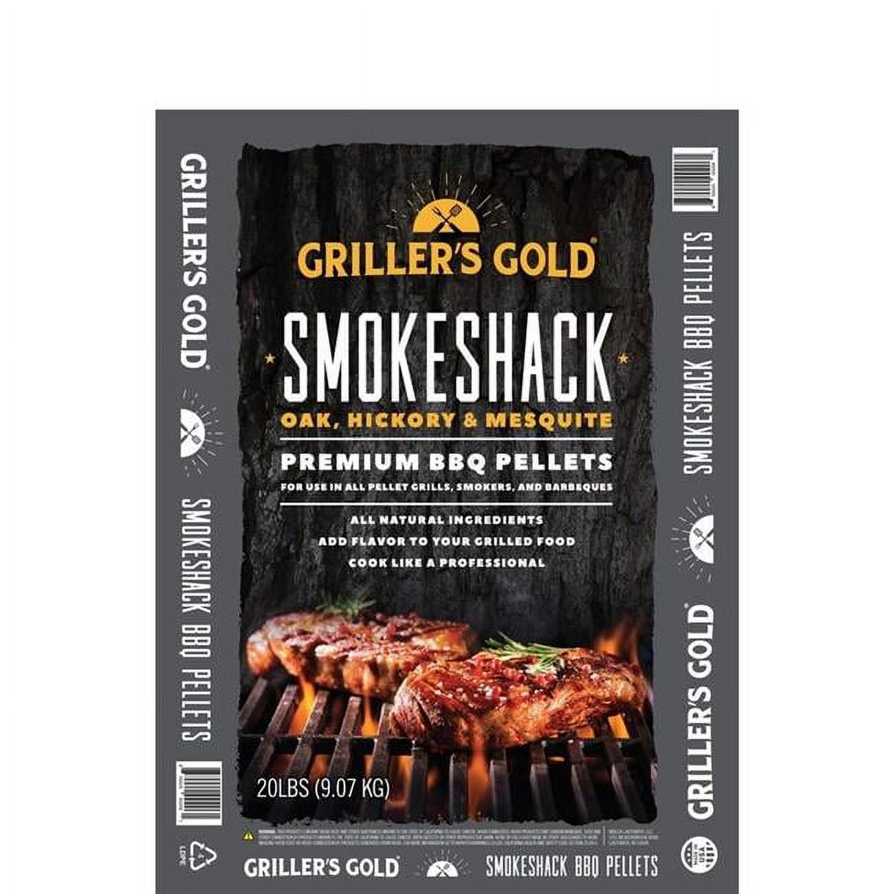 UPC 850020002061 product image for 8017691 All Natural Smokeshack BBQ Wood Pellet - 20 lbs | upcitemdb.com