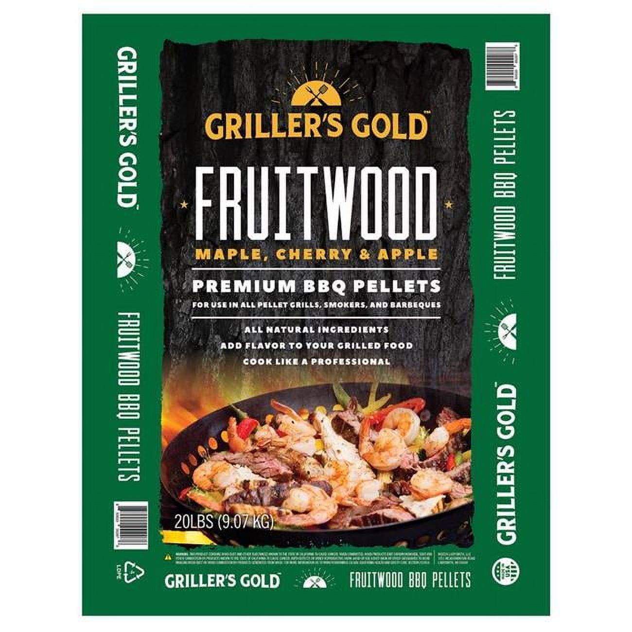 UPC 850020002078 product image for 8017690 All Natural Fruitwood BBQ Wood Pellet - 20 lbs | upcitemdb.com