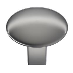 Amerock 5043897 1.25 in. Riva Cabinet Knob, Polished Chrome