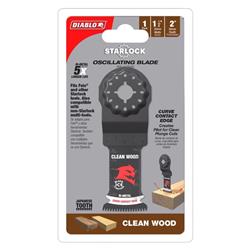 Freud America 2028226 1.25 in. Bi-Metal Curved Contact Edge Oscillating Clean Wood Blade