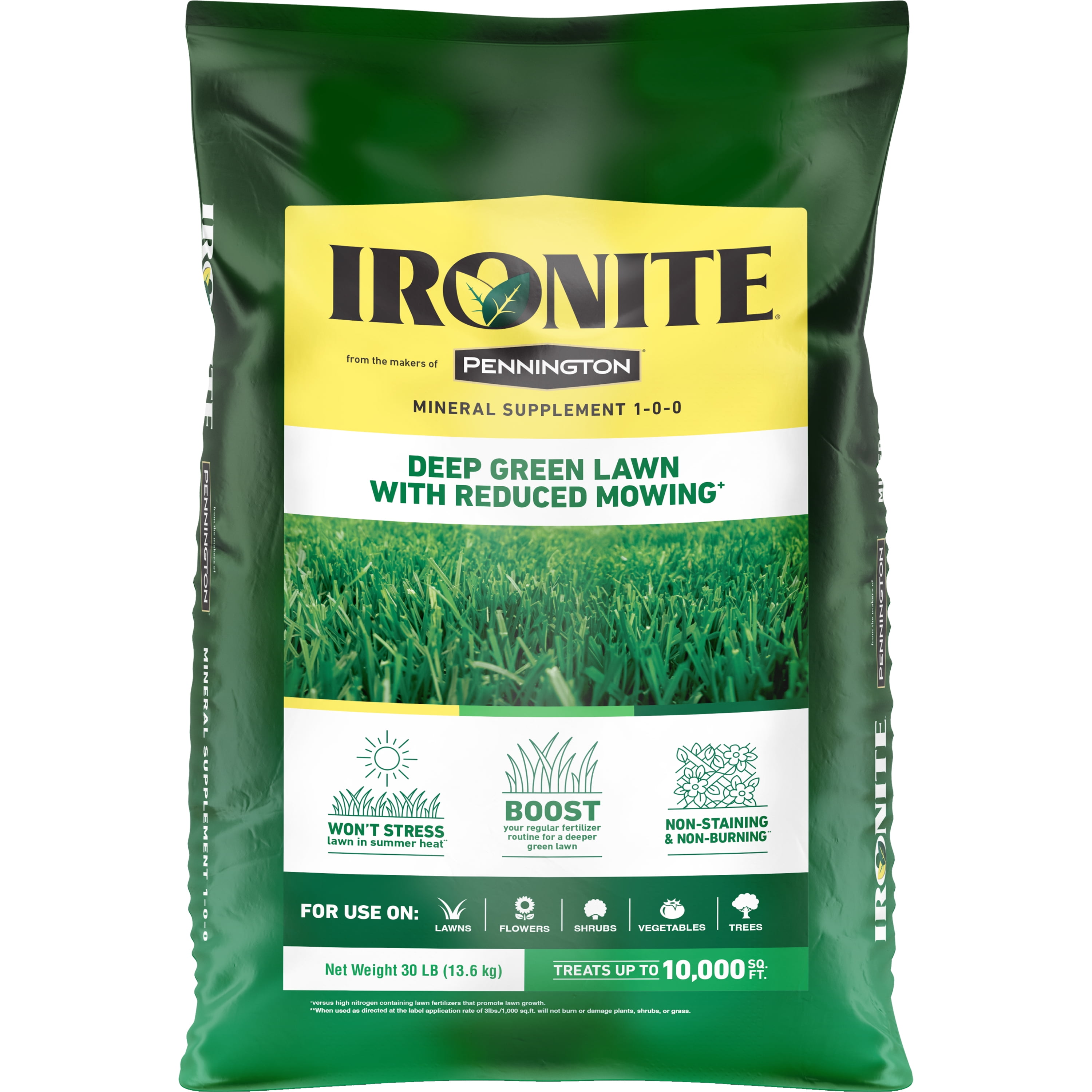 UPC 021496023823 product image for 7584204 10 m Pennington Ironite All-Purpose Lawn Fertilizer for All Grasses | upcitemdb.com