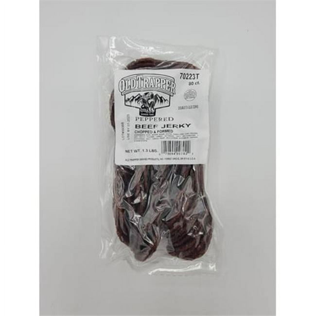 UPC 079694007022 product image for 9090865 21 oz Beef Jerky Pepperd pack of 8 | upcitemdb.com