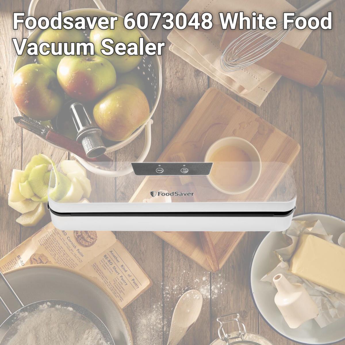 Picture of Foodsaver 6073048 White Food Vacuum Sealer