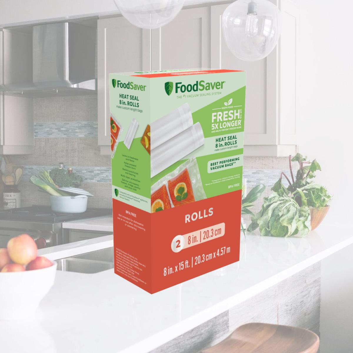Picture of Foodsaver 6069046 Clear Vacuum Sealer Roll - Pack of 2