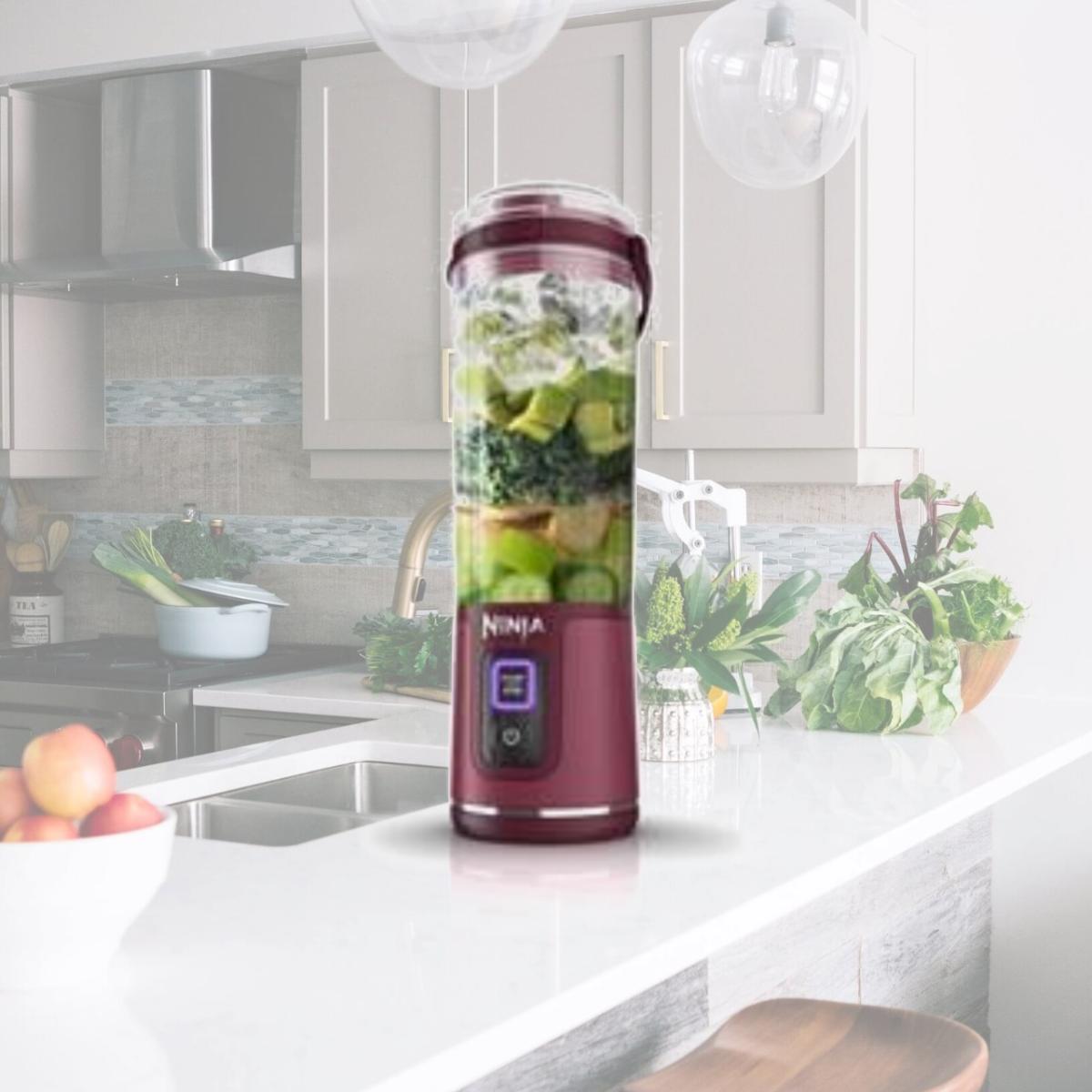 Picture of Ninja 6067895 18 oz 1 Speed Red Plastic Blender