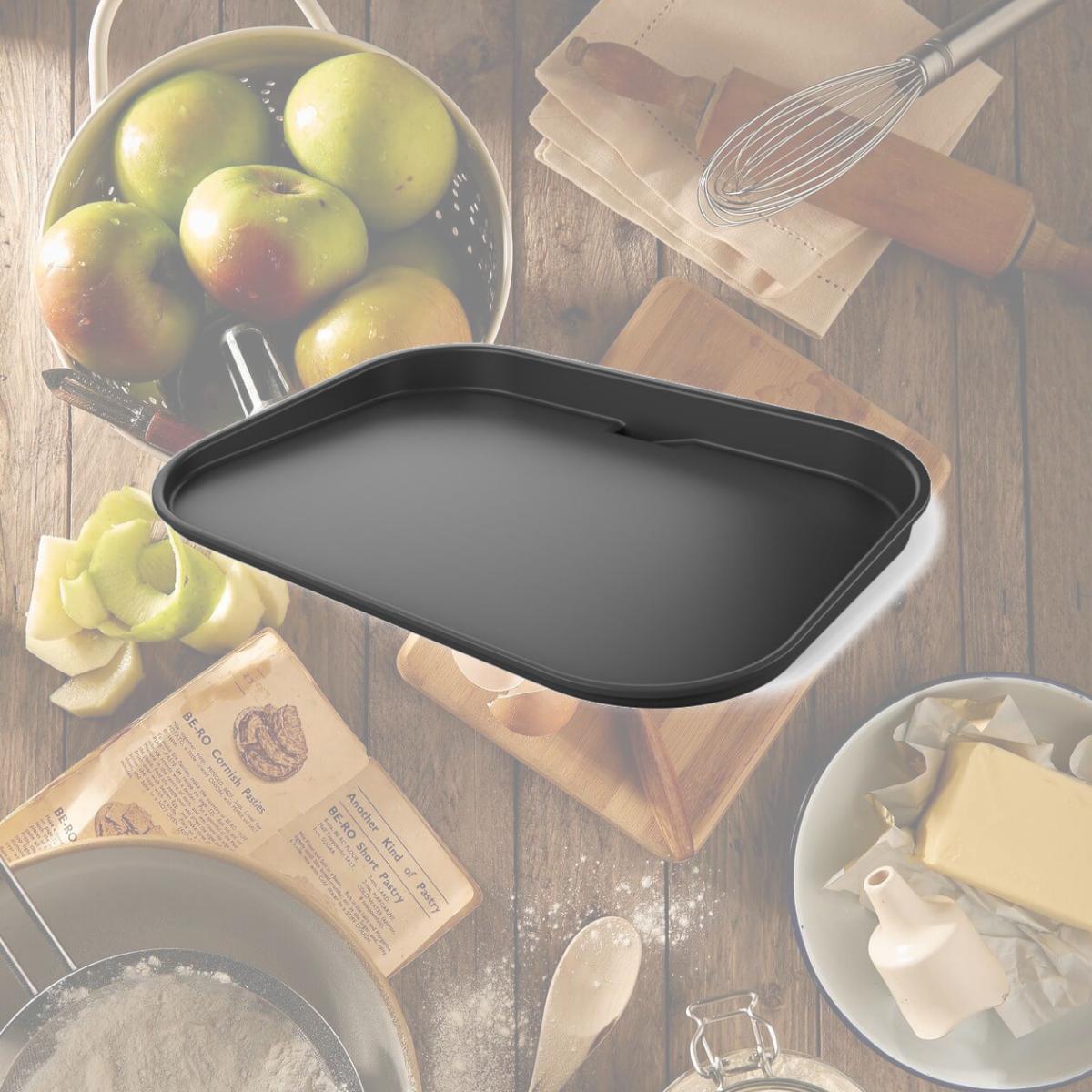 Picture of Ninja 8090745 15 x 11 in. Woodfire Ceramic Grill Top Griddle, Black