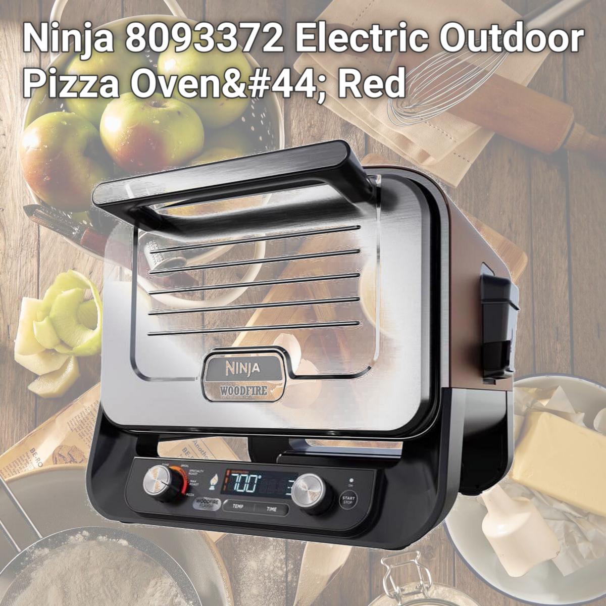 Picture of Ninja 8093372 Electric Outdoor Pizza Oven, Red