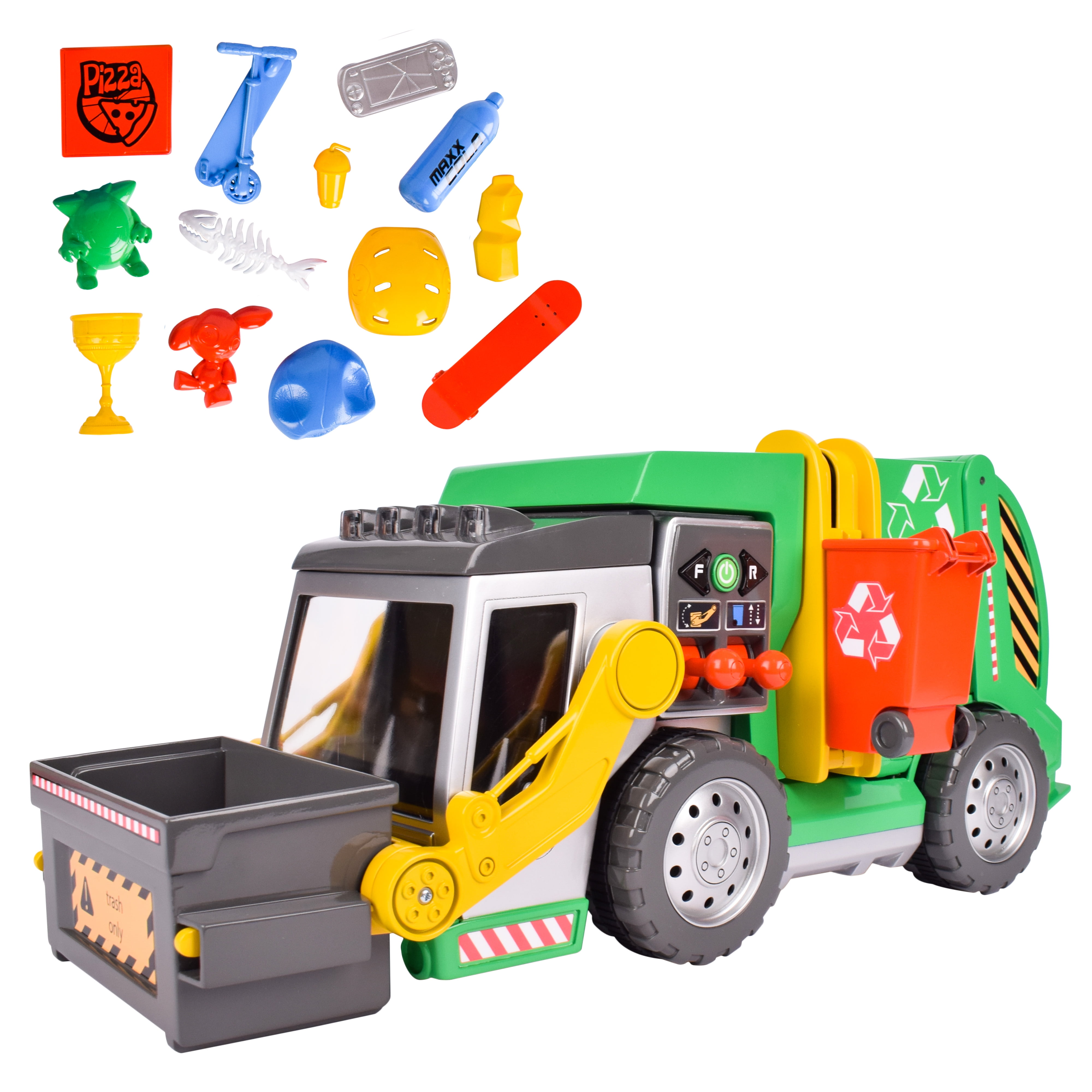 UPC 810009209386 product image for 9090721 Maxx Action Plastic Recycler Truck, Multi Color - Pack of 2 | upcitemdb.com