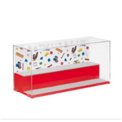 9095363 Plastic Play & Display Case, Red