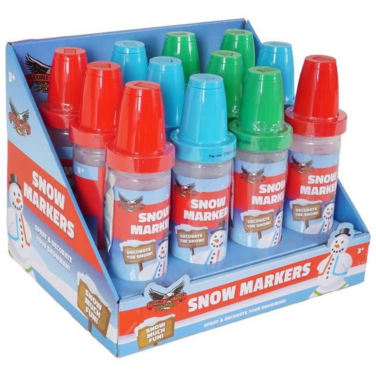 UPC 696525001006 product image for 9090419 2 in. Plastic Snow Markers, Assorted - Pack of 12 | upcitemdb.com