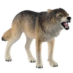9060897 Plastic Wild Life Wolf Toy, Multi Color - Pack of 5