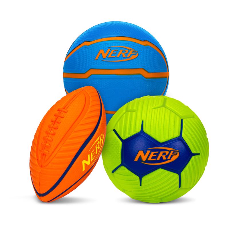 8100254 Mini Soccer, Football & Basketball Ball Assortment
