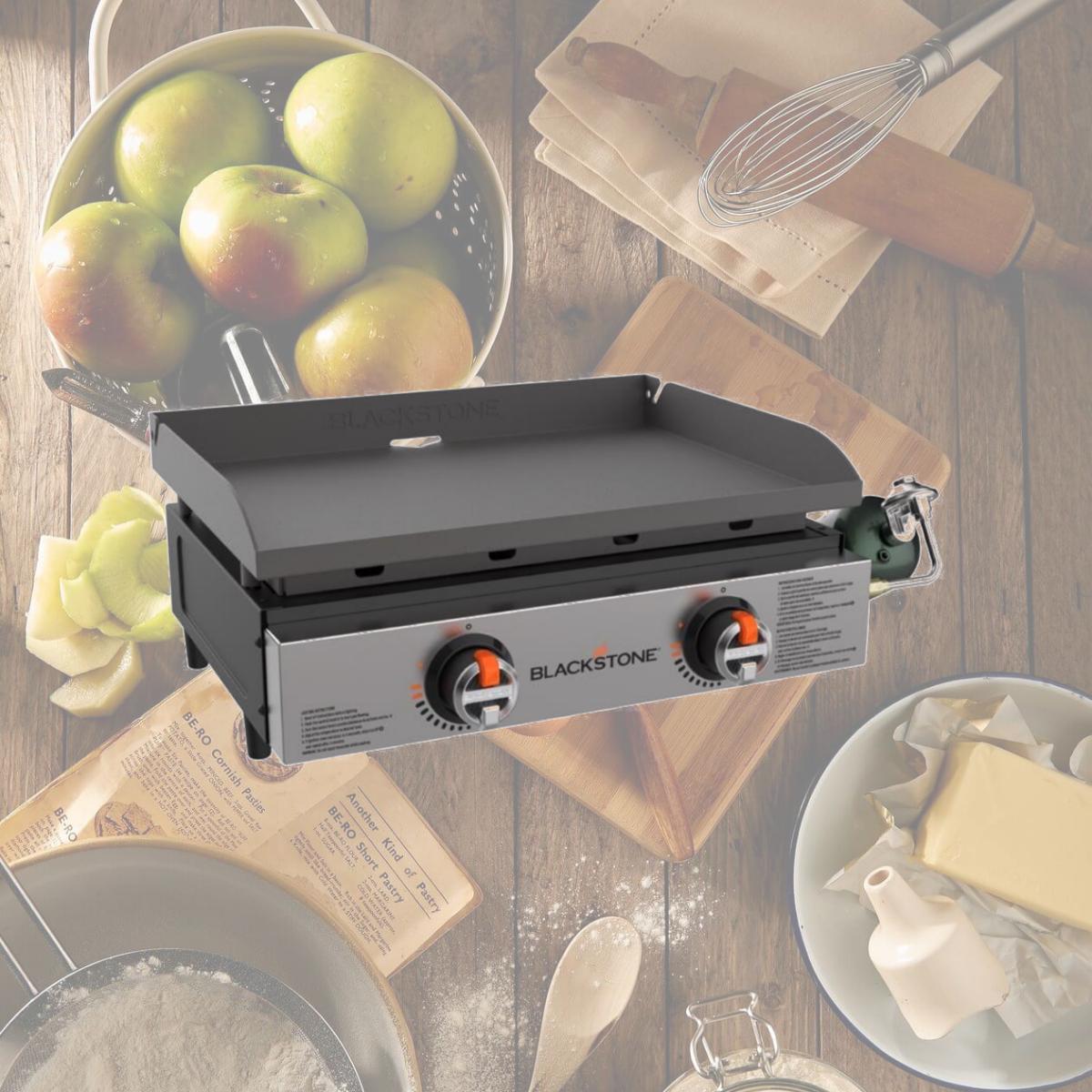 Picture of Blackstone 8023375 22 in. Steel Nonstick Surface Black Tabletop Griddle