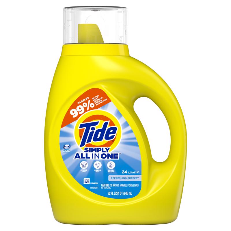 UPC 030772120934 product image for 1035201 32 fl oz All In One Refreshing Breeze Scent Detergent - Case of 6 | upcitemdb.com