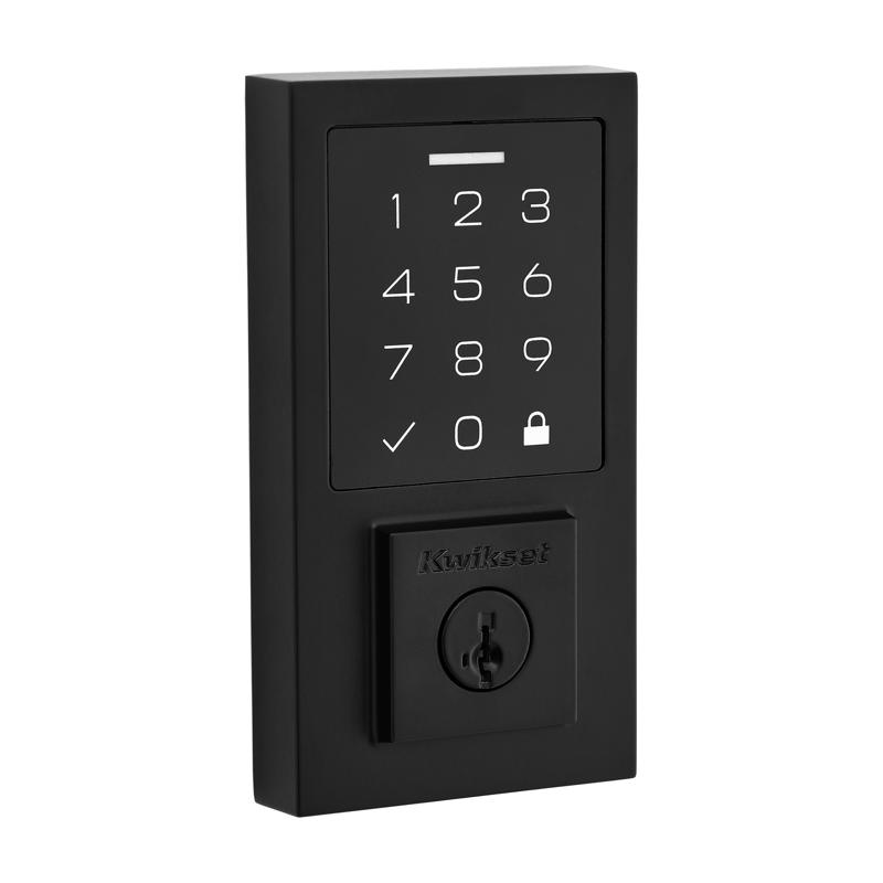 UPC 883351859561 product image for Kwikset 5057273 270 Smart Code Metal Electronic Touch Pad Deadbolt - Matte Black | upcitemdb.com