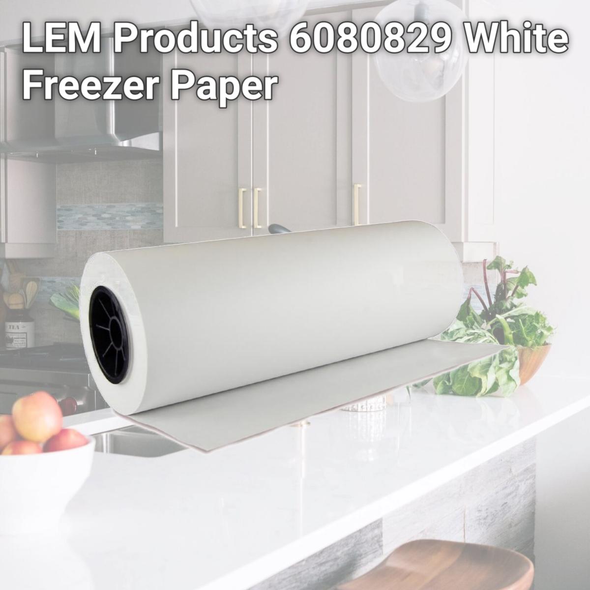 Picture of LEM Products 6080829 White Freezer Paper