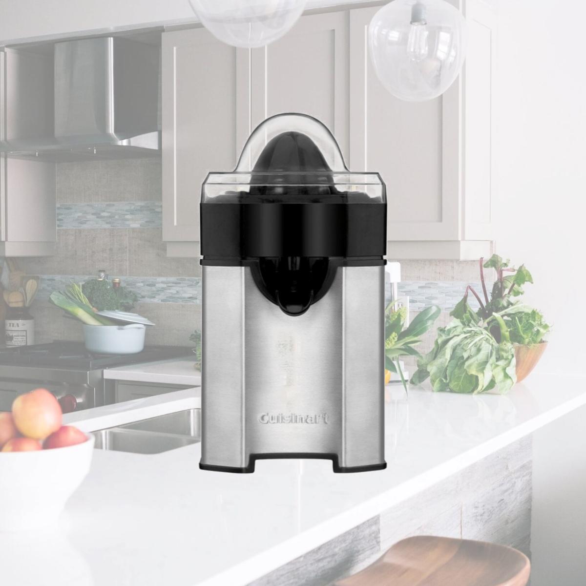 Picture of Cuisinart 6221865 8 oz Stainless Steel Citrus Juicer, Black & Silver