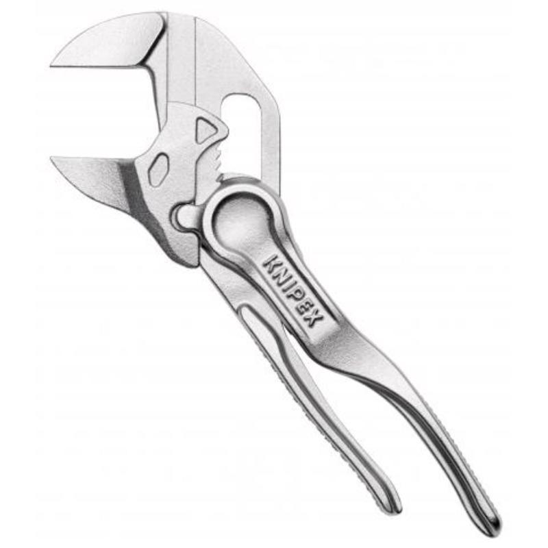 2027265 4 in. Chrome Mini Pliers Wrench, Silver