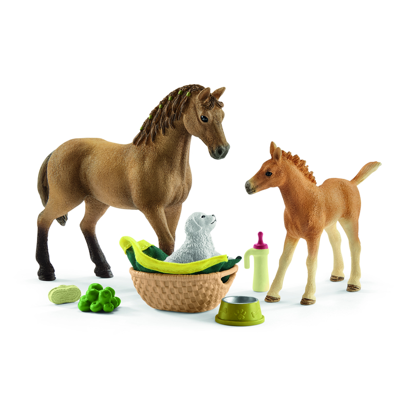 9060872 Horse Club Sarahs Baby Animal Care Toy, Multi Color - Pack of 3