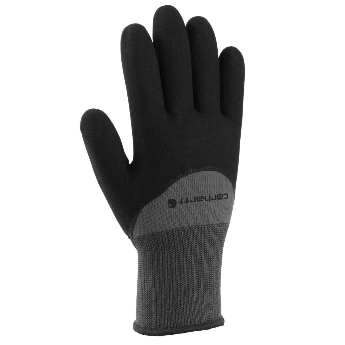 UPC 061492000336 product image for 7043191 Mens Carhartt Indoor & Outdoor Winter Work Gloves, Black & Gray - Ex | upcitemdb.com
