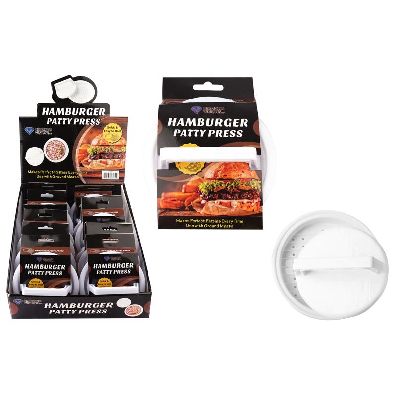 6094299 ABS Plastic Hamburger Press - Pack of 12