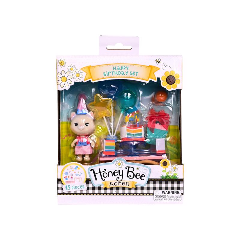 9125383 Honey Bee Acres Birthday Playset - 15 Piece