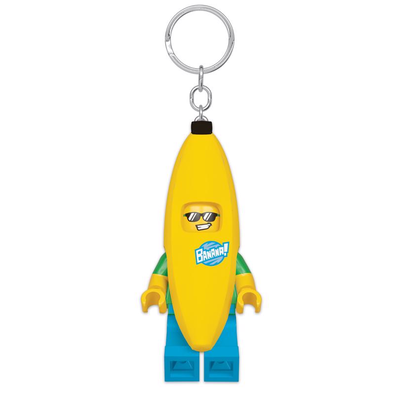 5037532 Classic Plastic Multi Color Banana Keychain Light